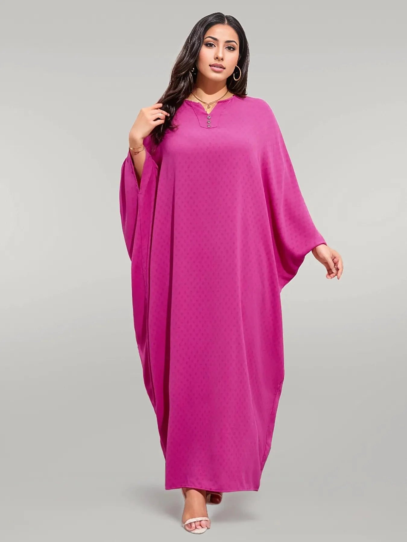 Kaftan Rose Vif