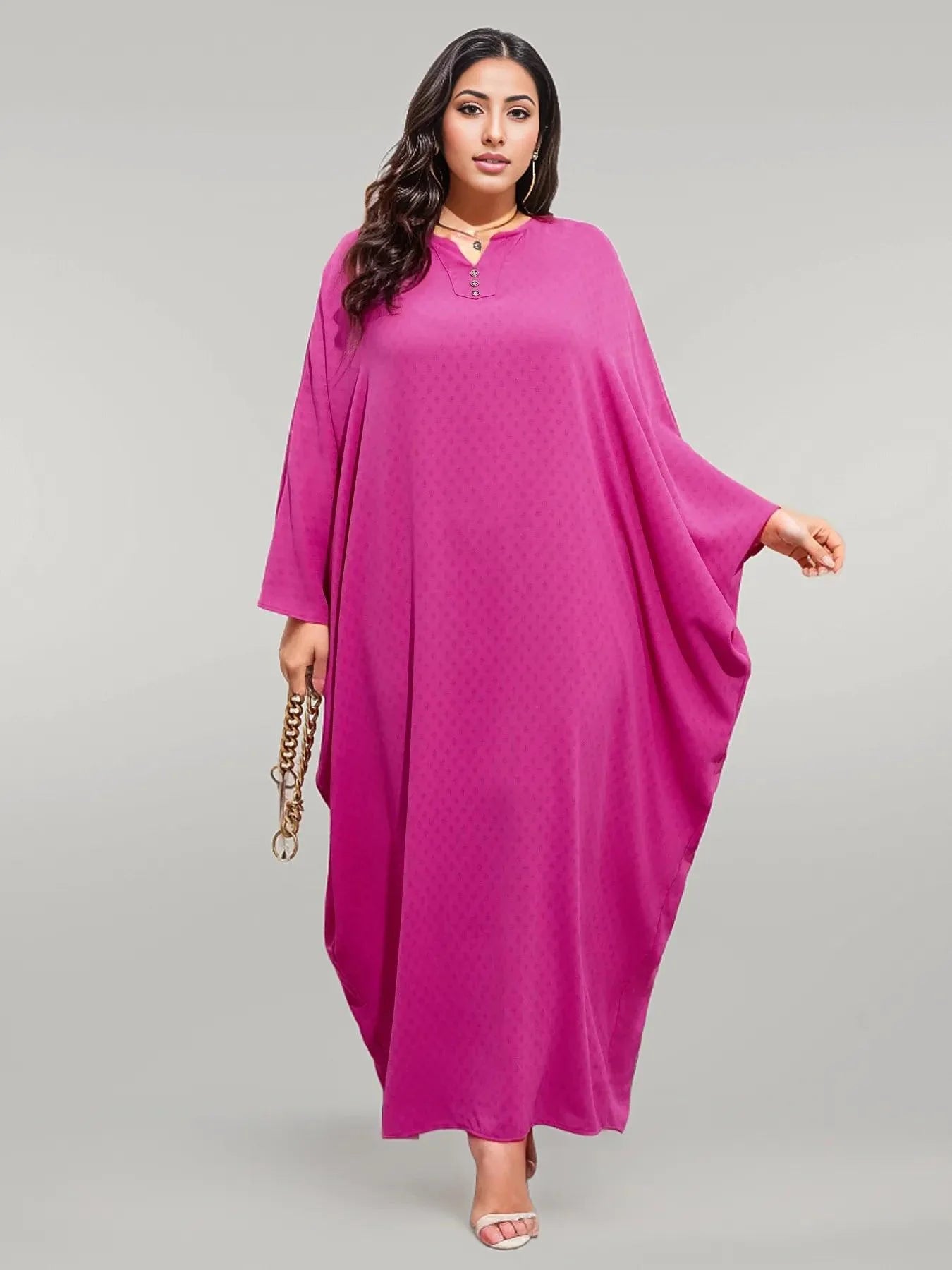 Kaftan Rose Vif