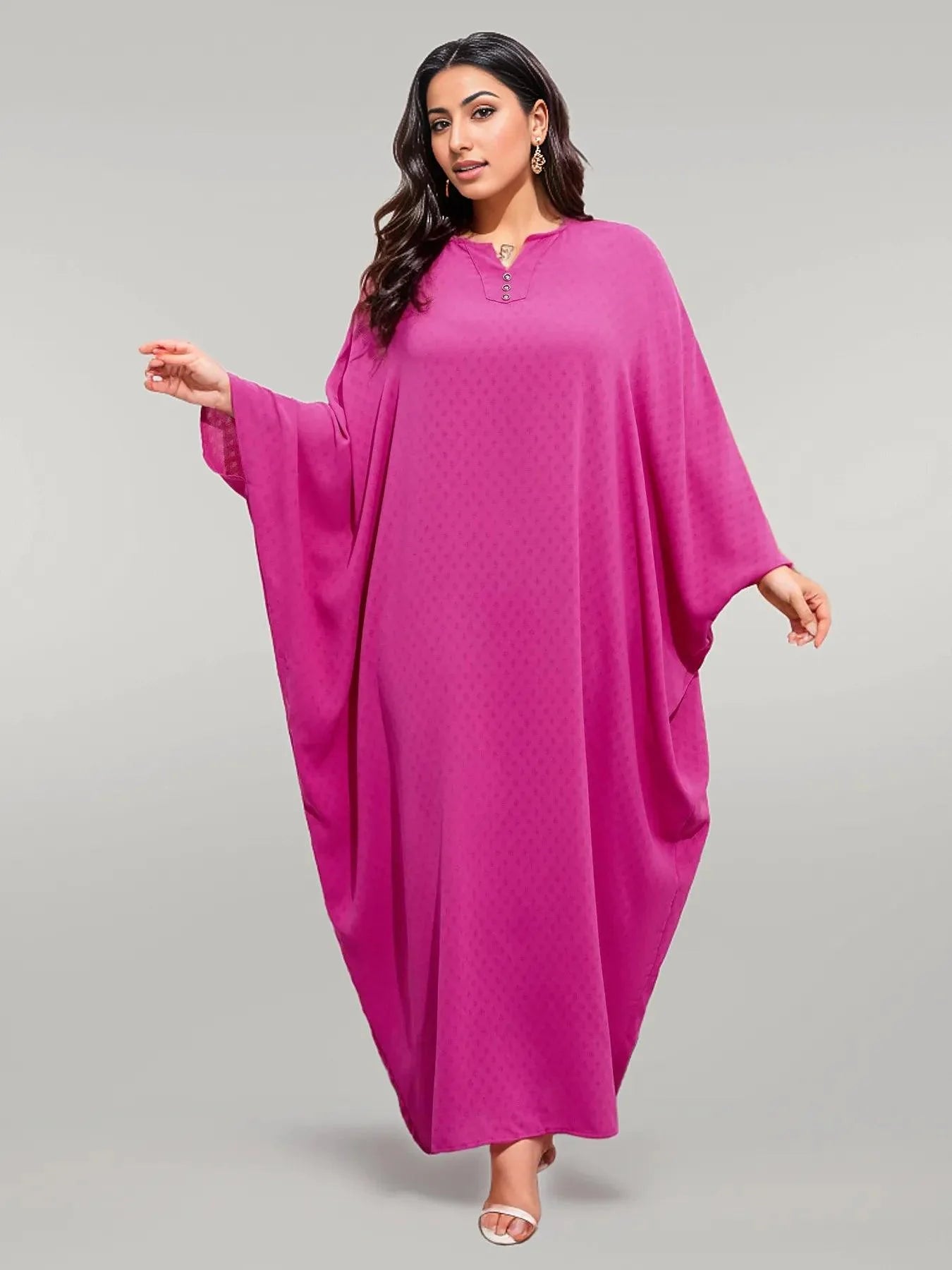 Kaftan Rose Vif